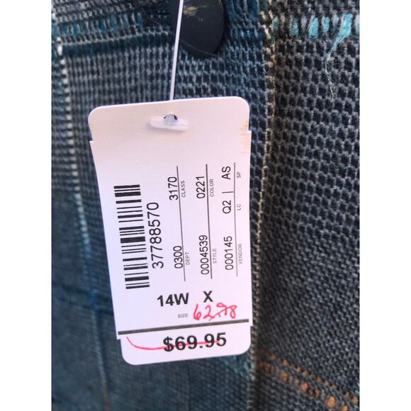 Suit Coat Blazer . Size: 14W x .............. Christopher & Banks . 40% Off - Picture 4 of 5